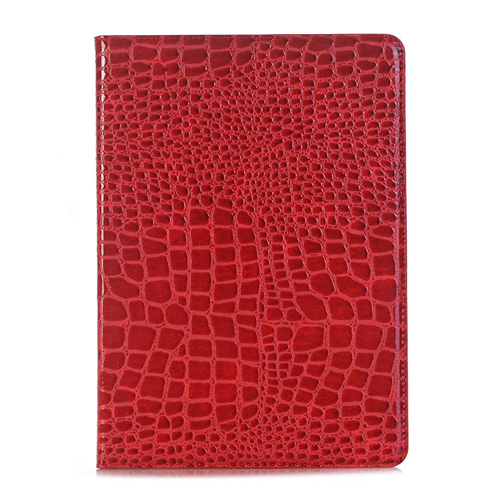 TechCodeCover for iPad Pro 9.7 inch Case Protective Cover Premium PU Leather Folio Stand Cover Smart Flip Book Case Auto Sleep Wake for iPad Pro 9.7 Inch 2016 A1673/A1674/A1675 Tablet-Red