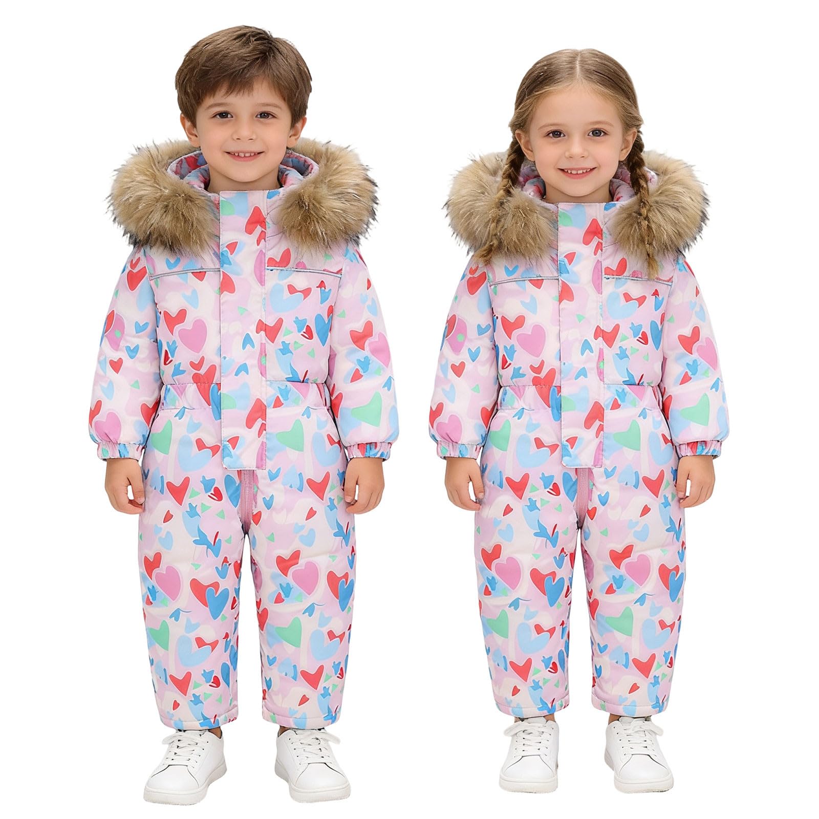 Traje de nieve aislado para niños, esquí de invierno para niñas y niños, equipo de frío al aire libre