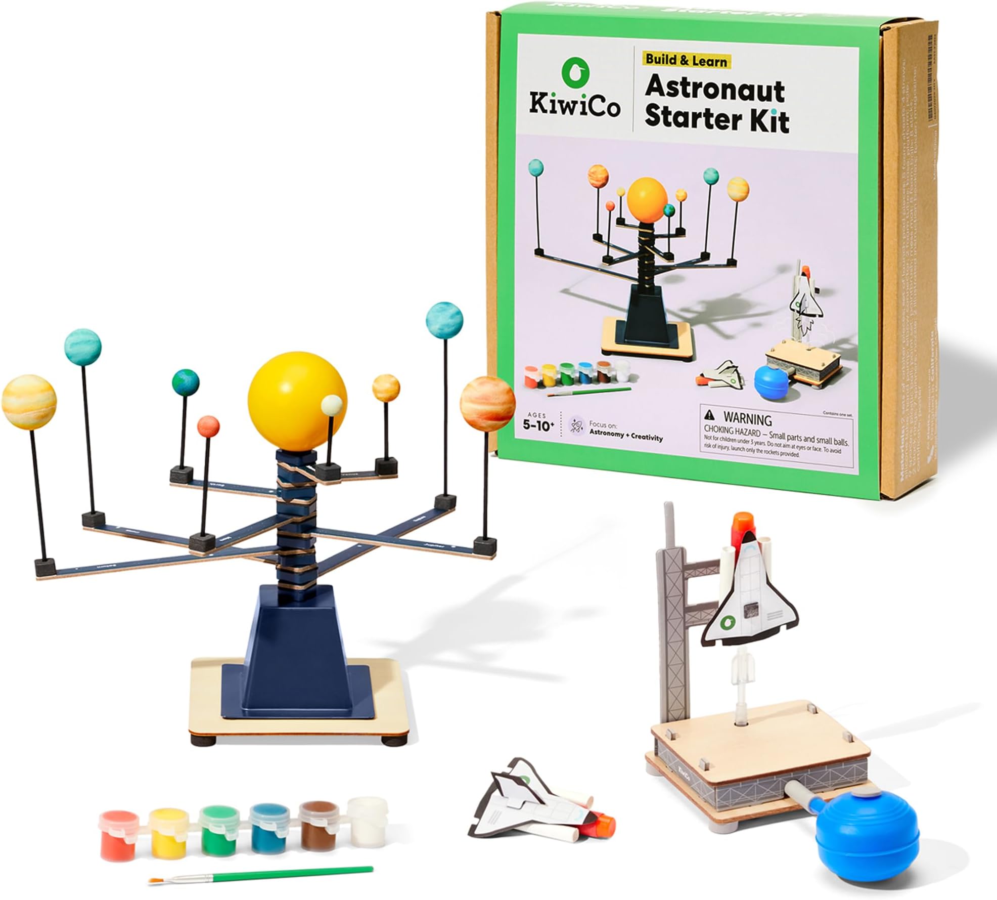 KiwiCo Astronaut Starter Kit - Space Science STEM Toy for Kids Ages 5+