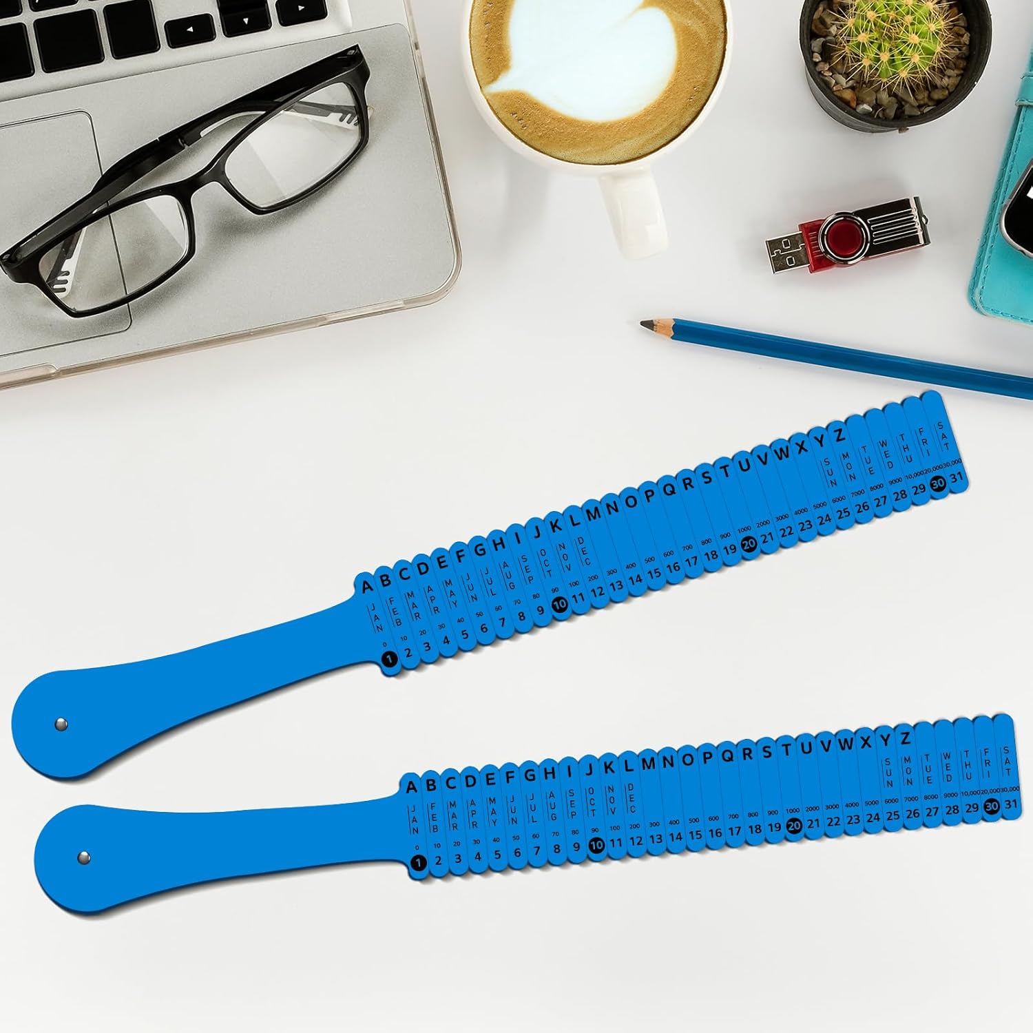 PerKoop Plastic All Purpose Document Sorter Alphabetical File Organizer