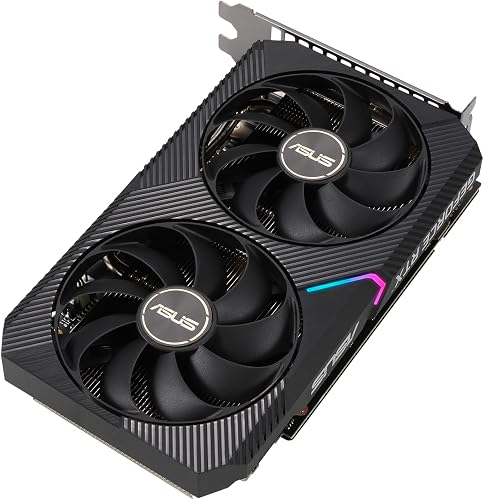 ASUS GeForce RTX 3060 12G DUAL V2 OC Gaming Graphics Card - 1867MHz Boost Clock, GDDR6, PCIe Gen 4, DLSS 2, 1x DP v1.4a, 1 x HDMI 2.1, 1 x DVI-D (Supports 4K) - 6