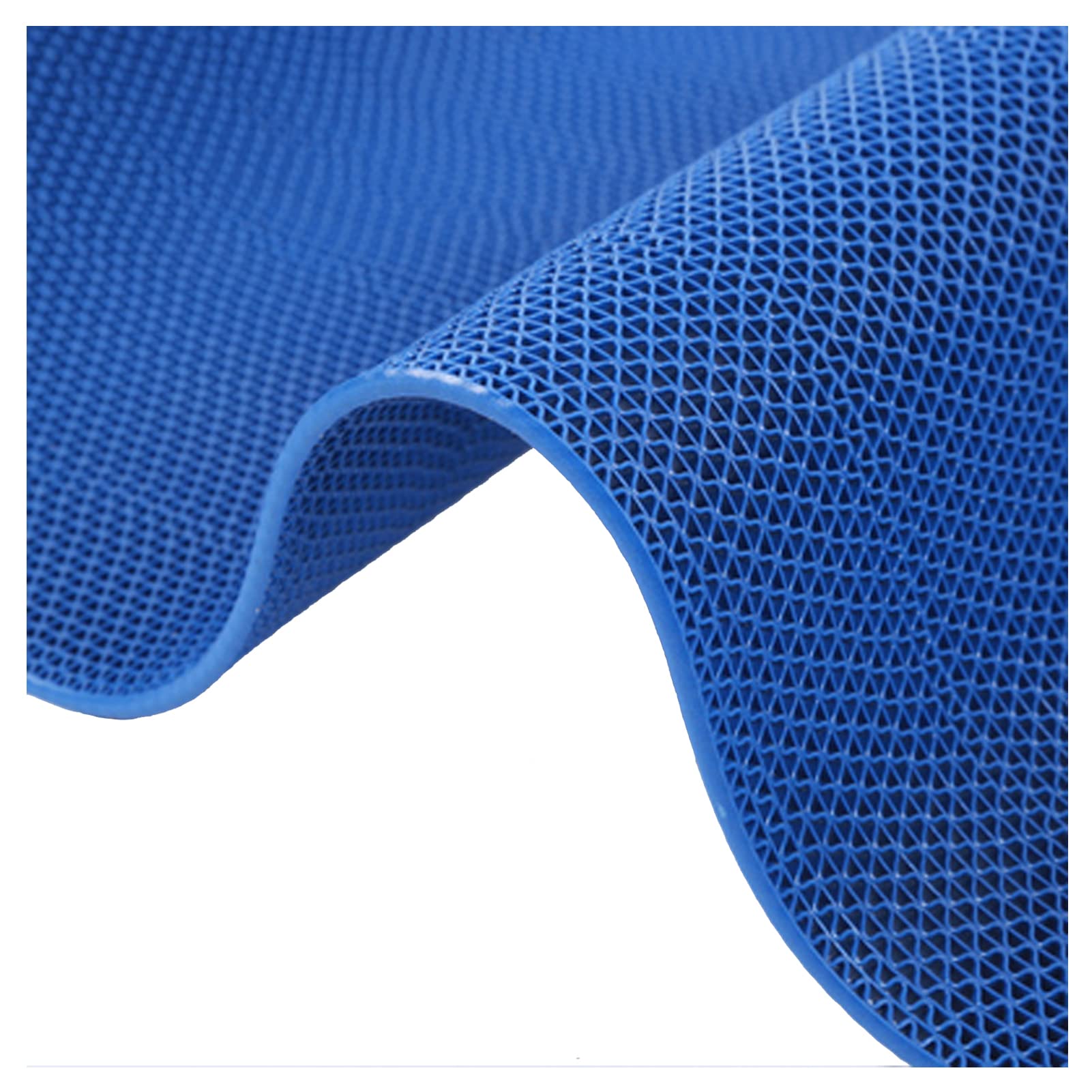 GTHTUHFD Non-Slip Drainage Mat Pvc Shower Floor Mat Safety Shower Anti-Fatigue Rubber Matting 3X10Ft For Home And Commercial Use Kitchen, Drain Pool, Sauna Spa, Pets,Bathroom - 0.,Blue