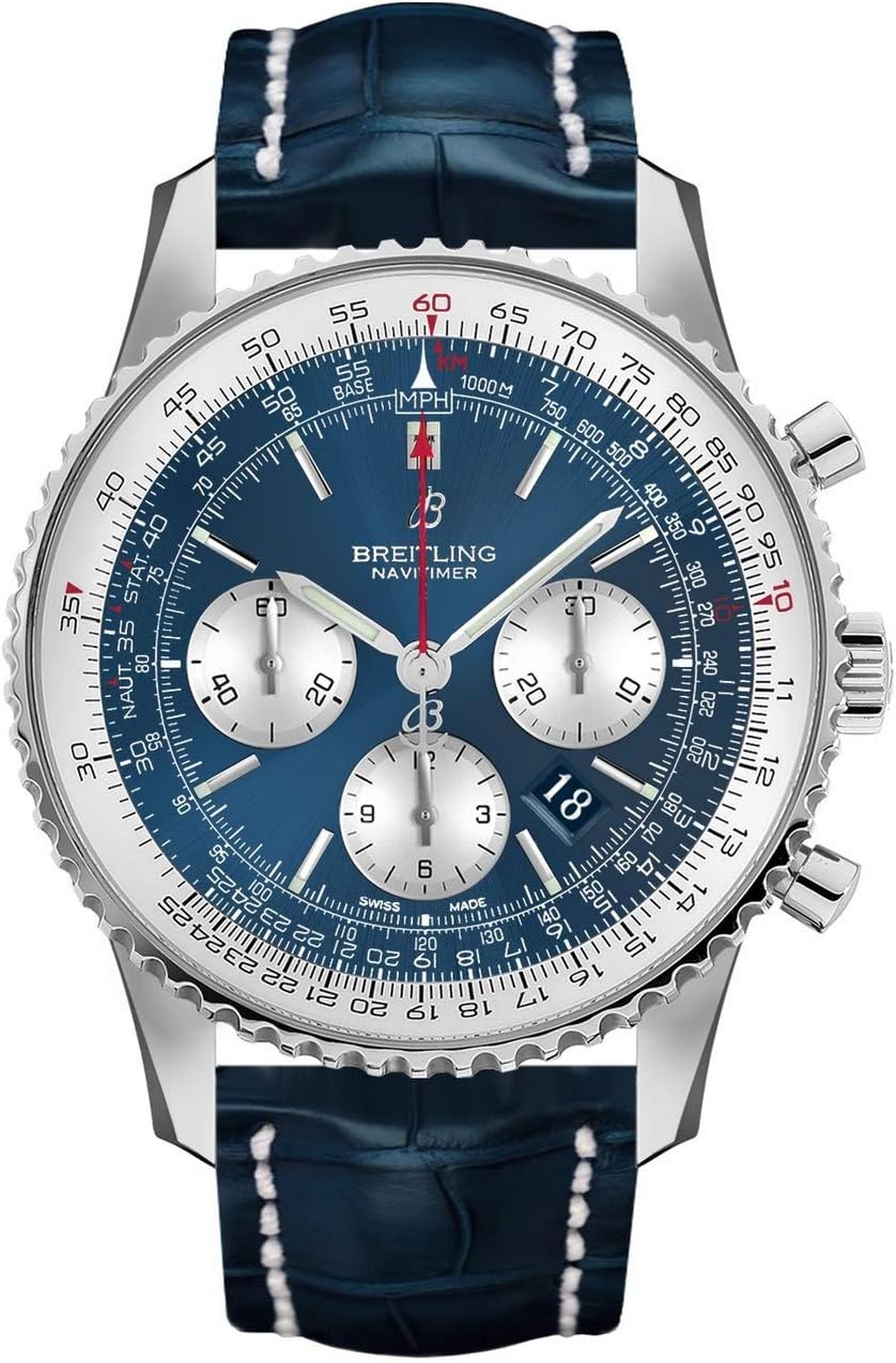 BreitlingNavitimer 1 B01 Chronograph 46 Men's Luxury Watch AB0127211C1P1, Chronograph