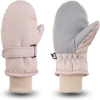 JANGANNSA Winterhandschoenen voor kinderen, 1-6 jaar, waterdicht, voor