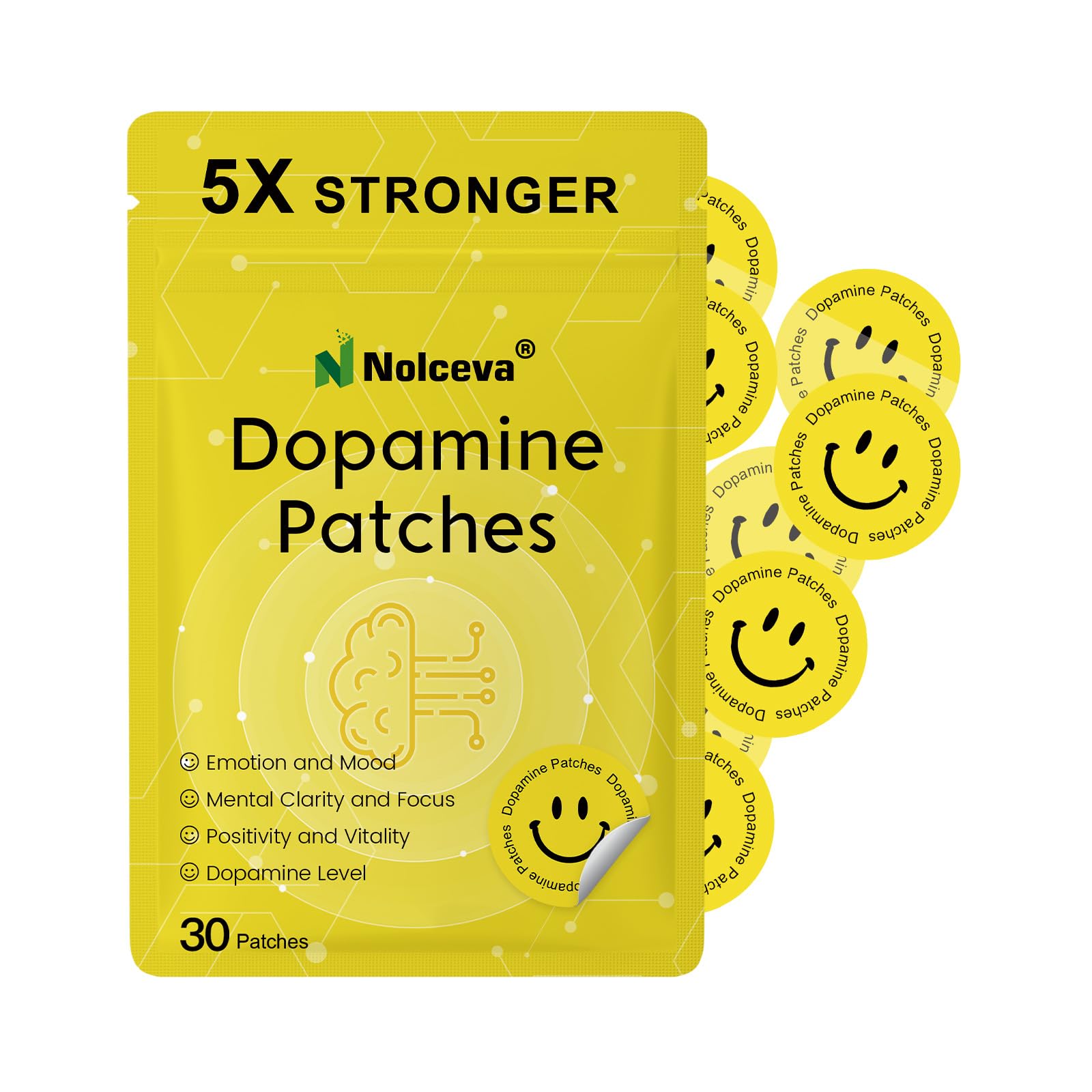 Nolceva 5X Stronger Dopamine Patches