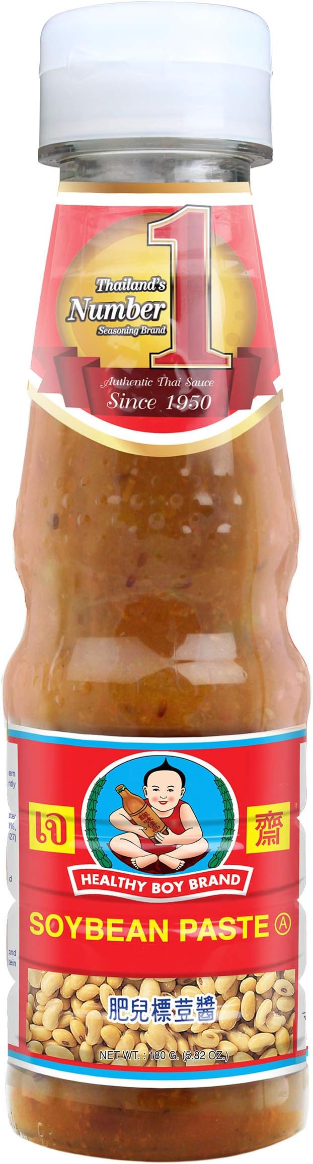 Healthy Boy Thai Soybean Paste (TaoChio), 5.8Oz (Pack of 1)