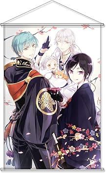Amazon Co Jp 掛ける絵 モダンでファッショナブルな家の装飾製品 タペストリー 刀剣乱舞 とうけんらんぶ 鶴丸国永 つるまるくになが ポスター 掛ける絵 巻物 軸物 アニメ 漫画 可愛い アニメ おしゃれ 萌え スタイリッシュなオフィスのリビングルームの家の装飾 60x90cm
