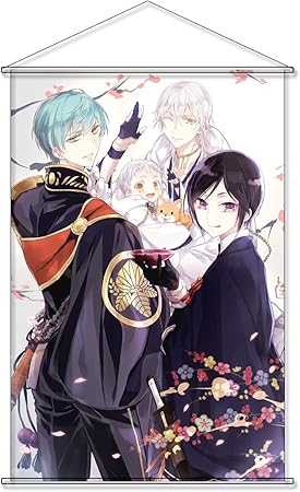 Amazon Co Jp 掛ける絵 モダンでファッショナブルな家の装飾製品 タペストリー 刀剣乱舞 とうけんらんぶ 鶴丸国永 つるまるくになが ポスター 掛ける絵 巻物 軸物 アニメ 漫画 可愛い アニメ おしゃれ 萌え スタイリッシュなオフィスのリビングルームの家の装飾 60x90cm
