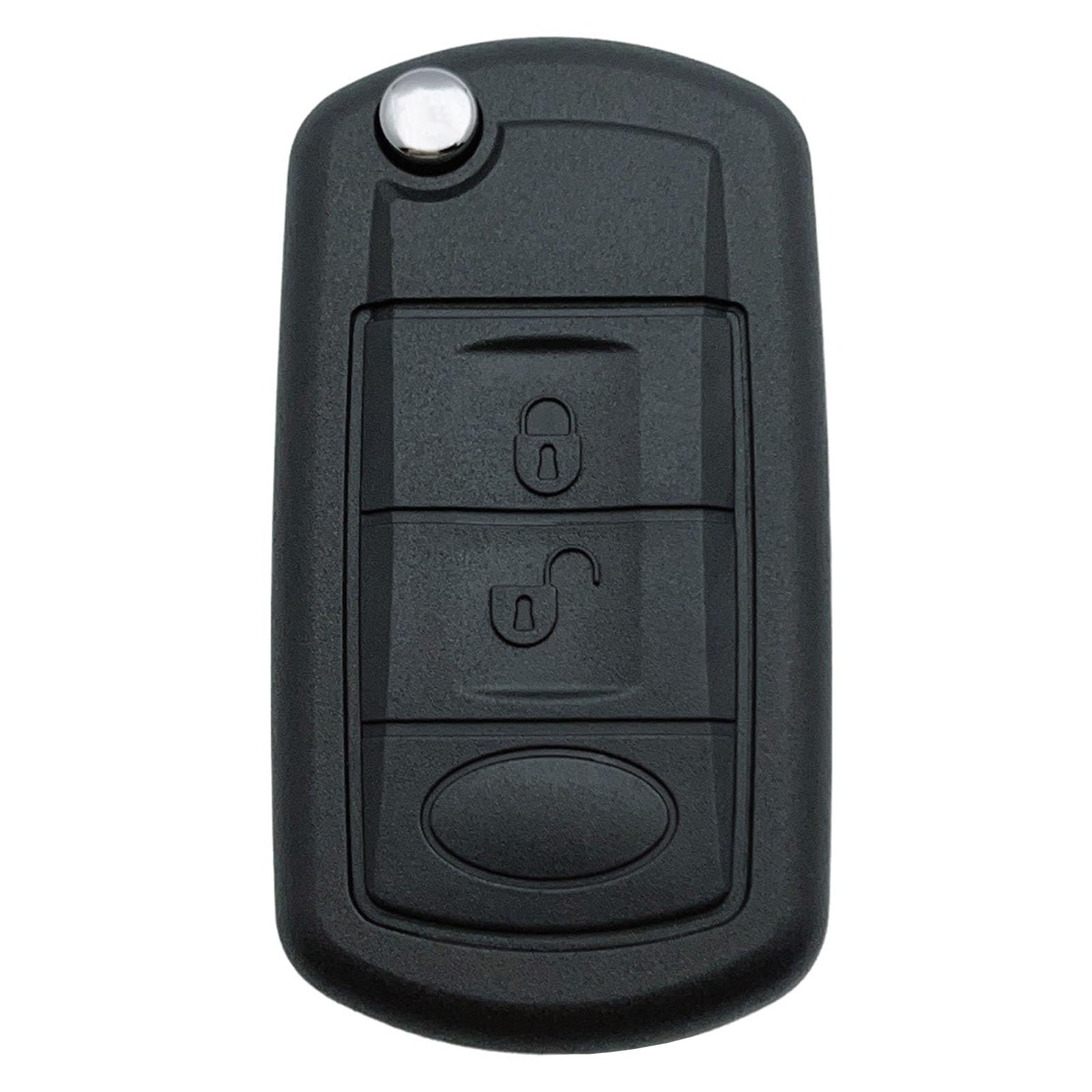 Replacement Remote Car Key Fob Cover Case fit for Land Rover LR3 Range Rover Sport Discovery Keyless Entry Key Fob Shell (Model-A)