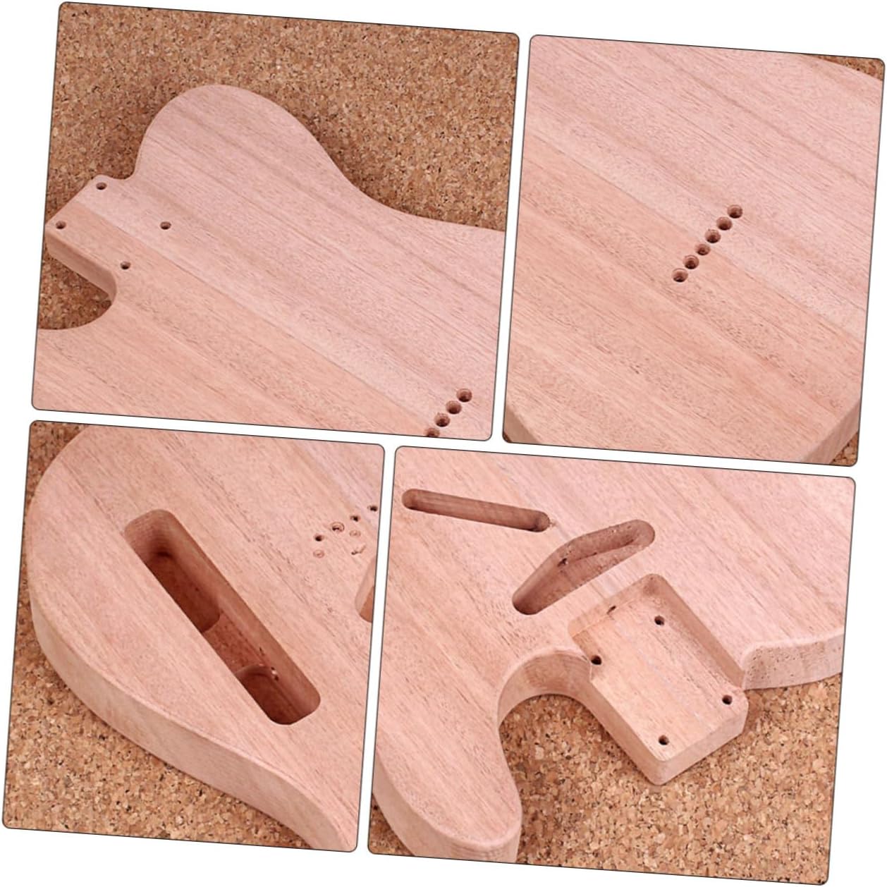 Blank Guitar Barrel for Diy Electric Guitar Unfinished Tl Style Compatible