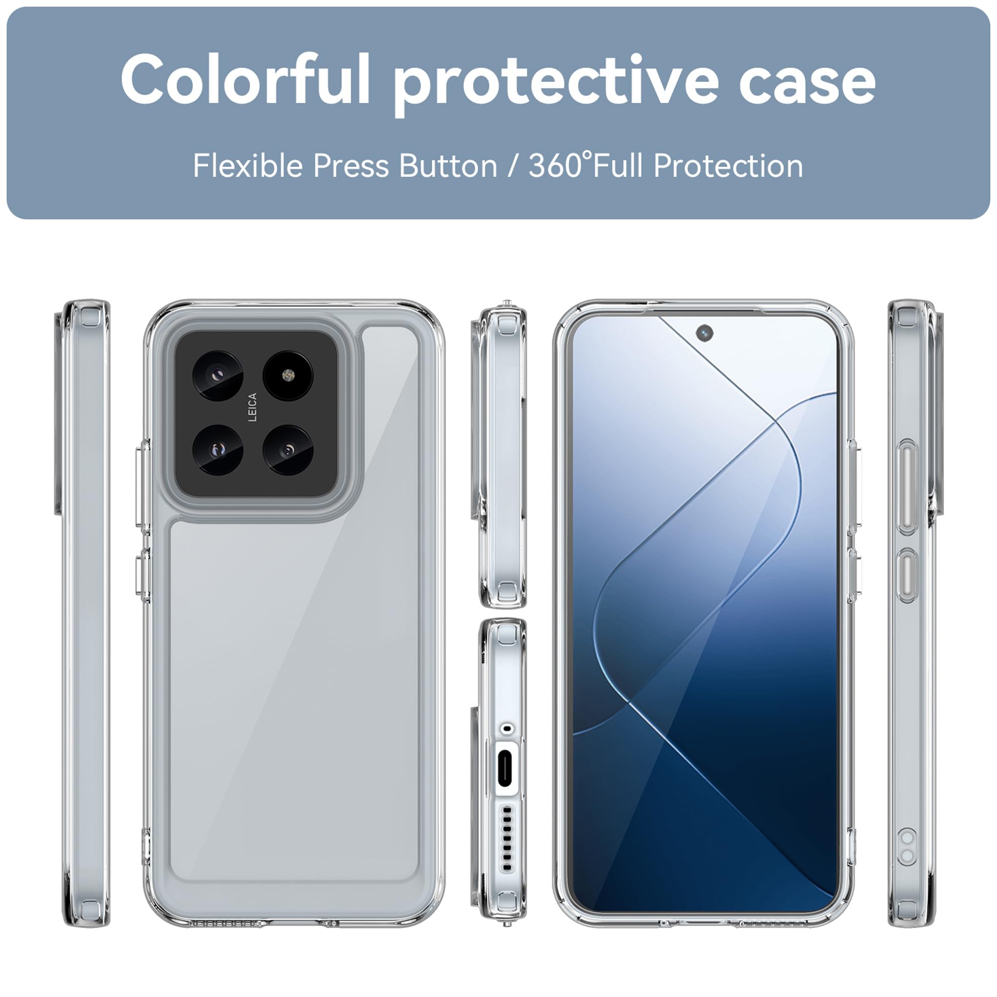 Custodia Per Xiaomi 13 Pro In Silicone, Cover Xiaomi 13 Pro Economici