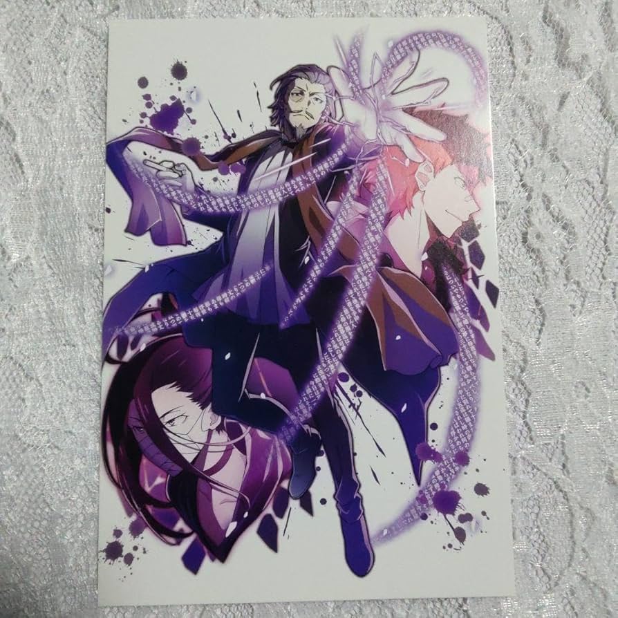 Amazon.co.jp: 文豪ストレイドッグス 文スト 銀 ポストカード 広津柳浪