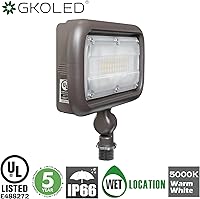 Vista 2 de LED FLOOD LIGHTS SERIES reflectores LED, GKOFD30W27V50KBDB77, 30.00watts, 120.00 volts