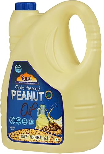 Miniatura 7 de Rani Aceite de maní 169 onzas (5 litros) prensado en frío  100% natural  Sin OMG  Kosher  Vegano  Sin gluten