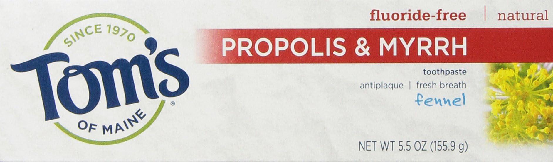 Tom's of Maine Whole Care Toothpaste Cinnamon Clove, 4.7 Ounce Health & Household