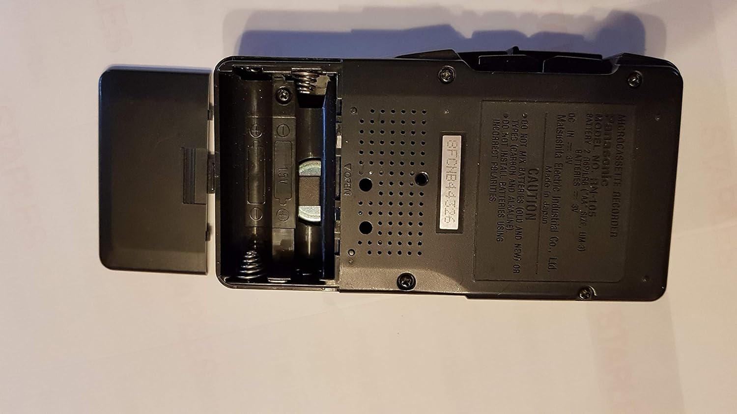 TOP оƒƒERS Panasonic Microcassette Recorder 2 Speed Model: RN-105