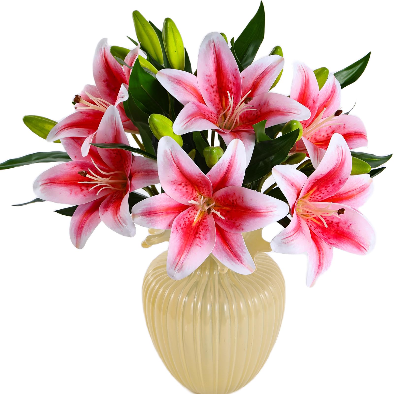 Kimura's Cabin 6-Pack Artificial Tiger Lily