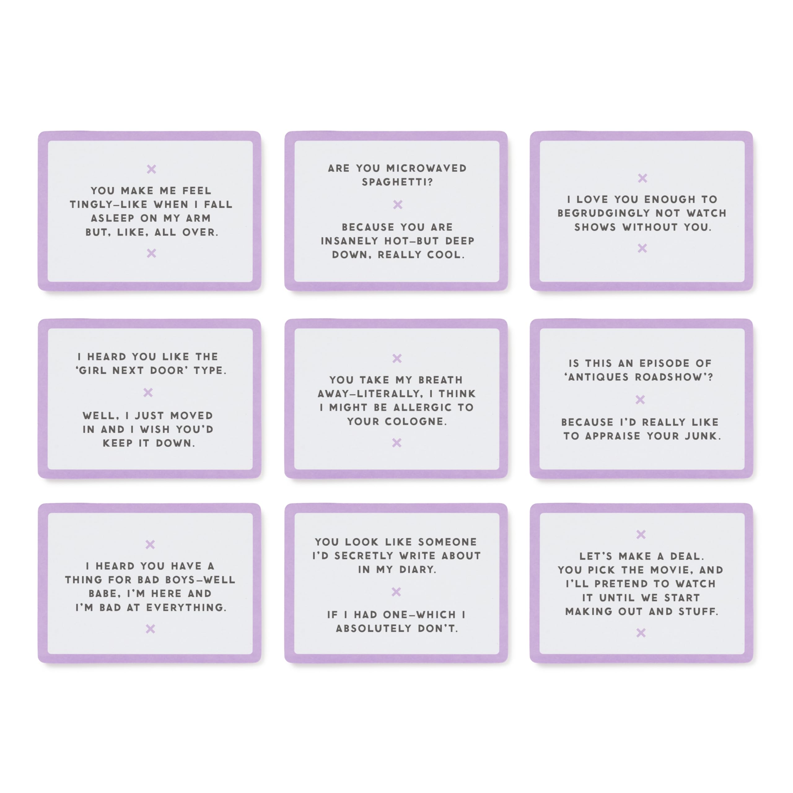 Brass Monkey Emergency Pick Up Lines - Pick Up Lines Card Deck Of 100 Double Sided Unique Romantic Flirting Jokes - Image 3