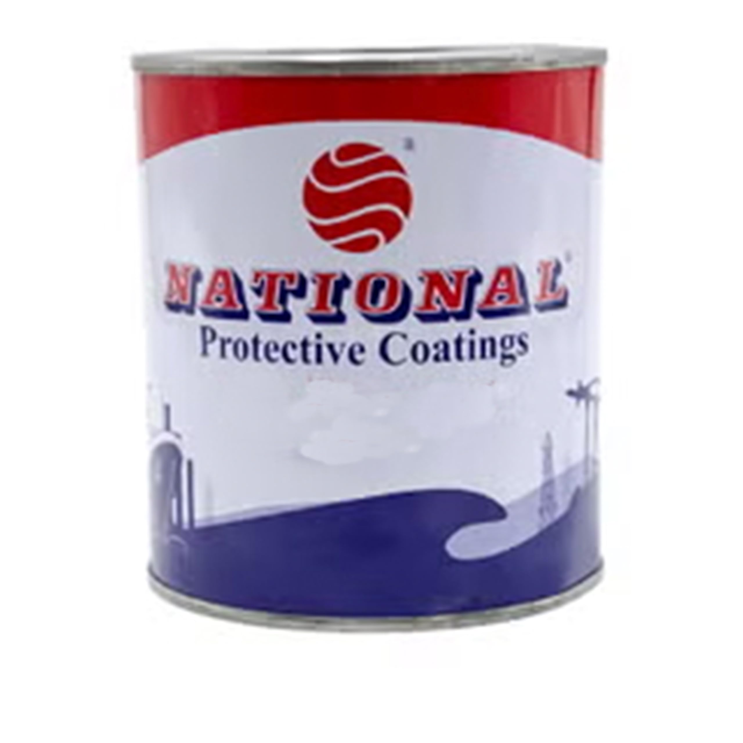 National Paint Flat Matt 1 L (White)