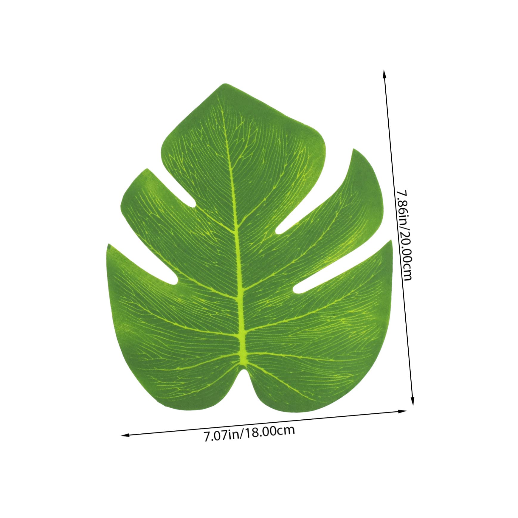 COLLBATH 1Set Party Table Skirt Decor with Turtle Leaf Hibiscus Flowers for Tropical Themed Celebrations Cloth Material for Memorable