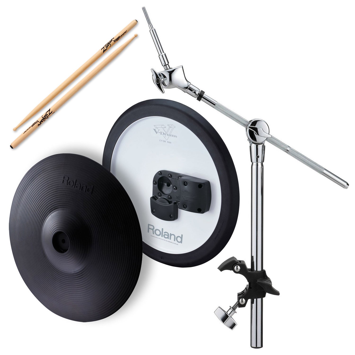 Roland Cy 13r V Cymbal Ride W Mdy 12 Hatched | Desertcart Barbados