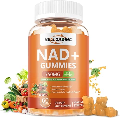Gomitas NAD+ Suplemento de resveratrol NAD suplementos NAD para mujeres que envejecen la absorción de defensa que la nicotinamida ribósido Boost