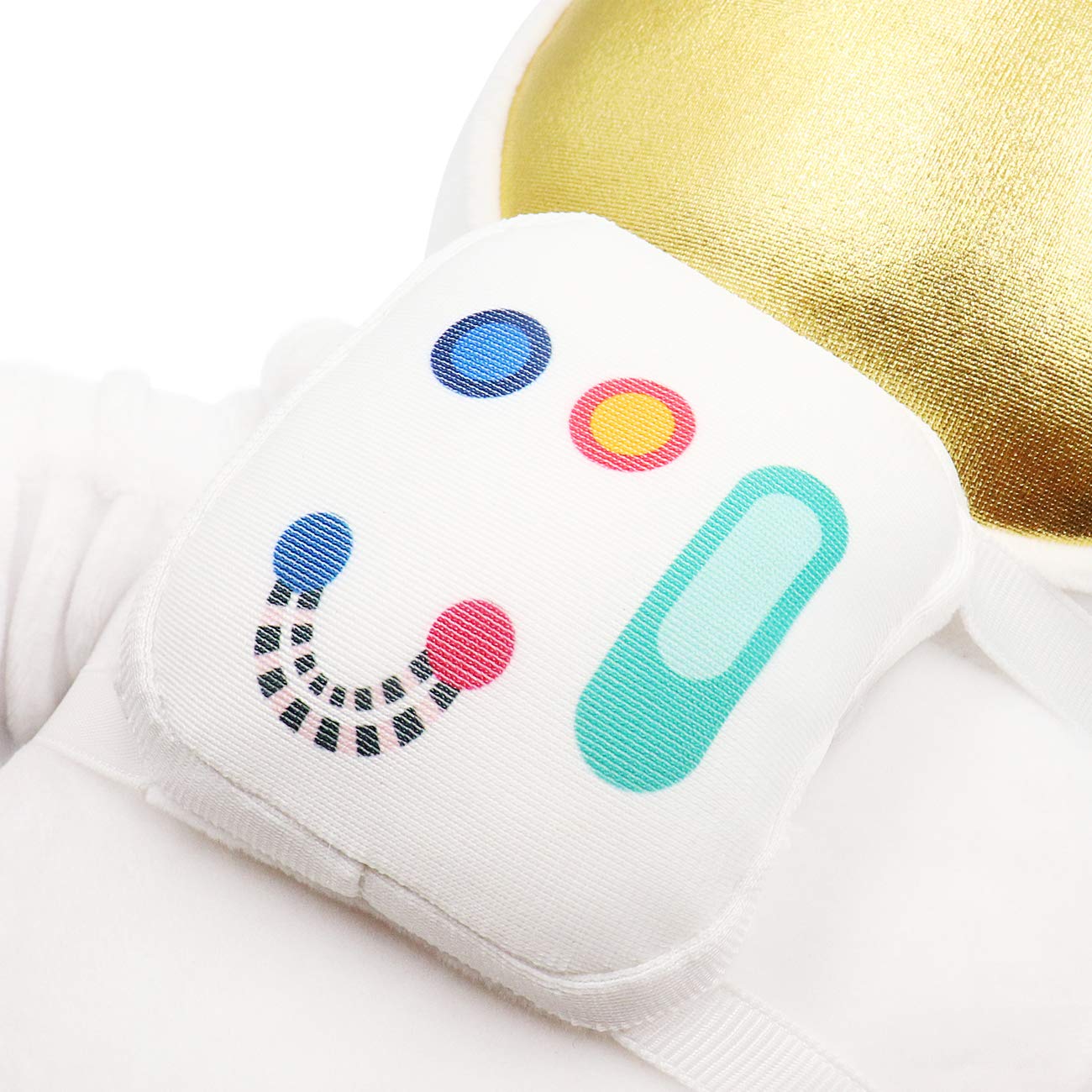 Fortuning's JDS Astronauta, peluche astronauta, cuscino morbido, giocattolo kawaii, peluche Huggable, giocattolo per la stanza, bianco, 12,9 pollici