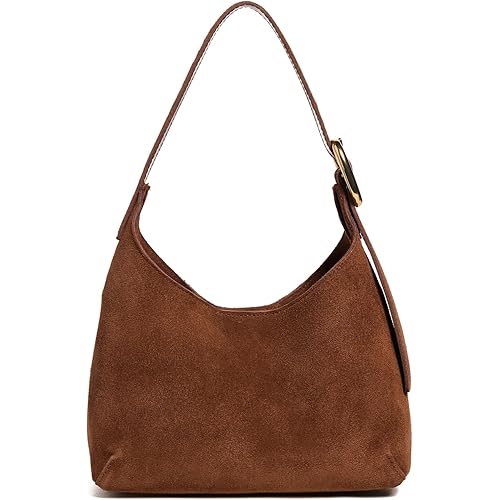 Madewell Women's Puffy Buckle Shoulder Suede