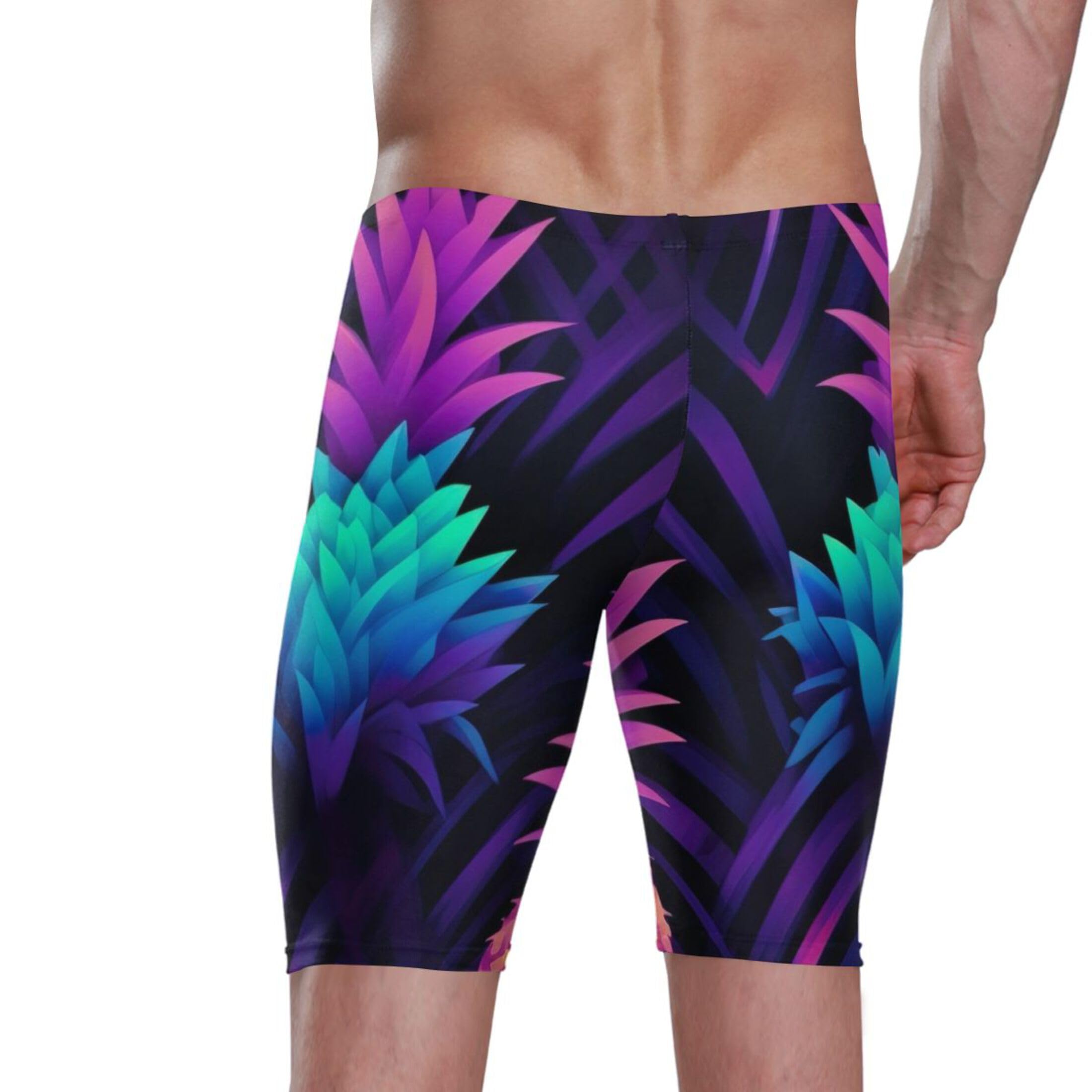 UMIRIKO Pineapple Fruit Swim Jammers Swimsuit for Men XXL B0401003