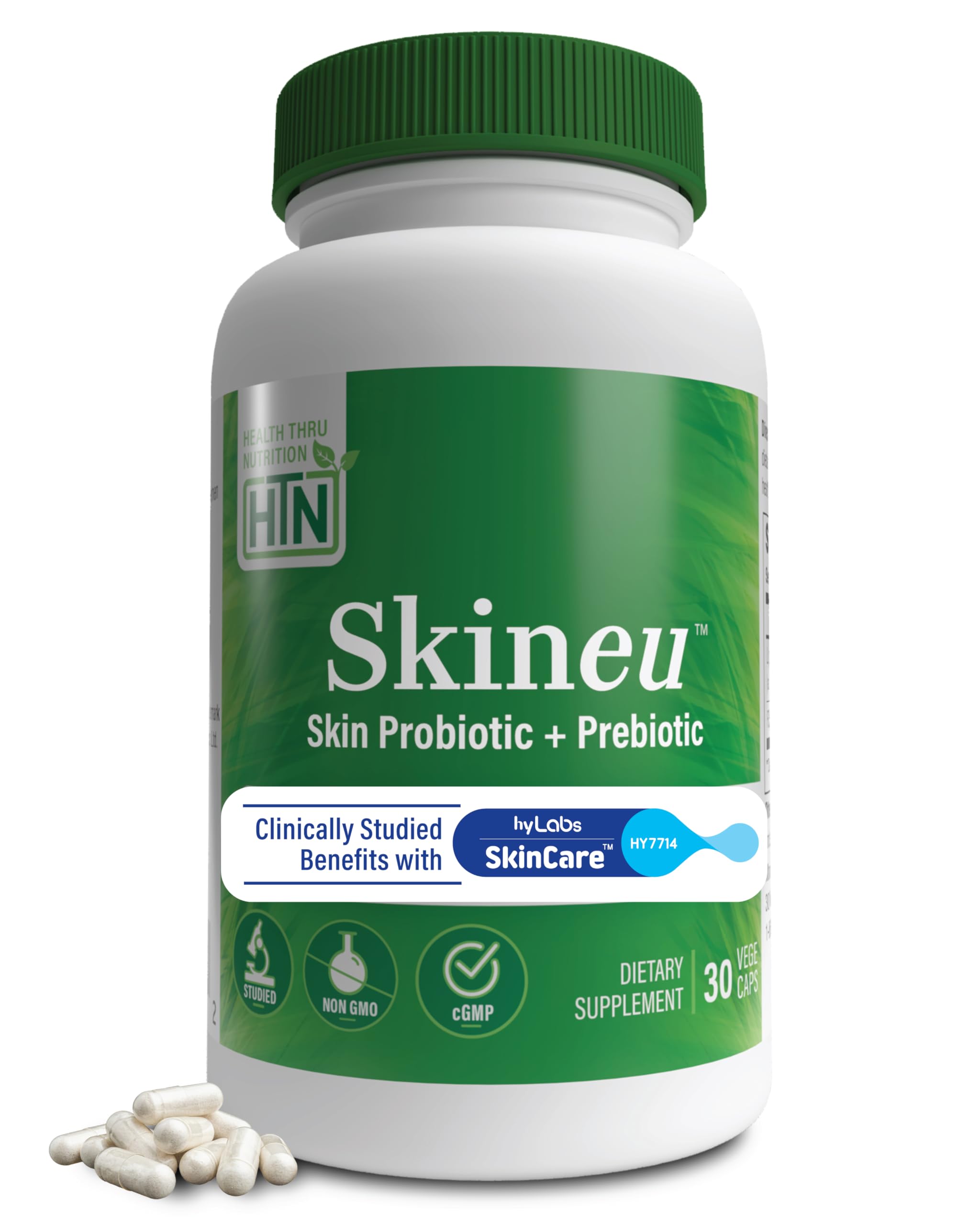 Amazon.com: Health Thru Nutrition Skineu - Skin Probiotic +