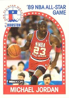1989-90 NBA Hoops #21 Michael Jordan Basketball Card - All-Star Game