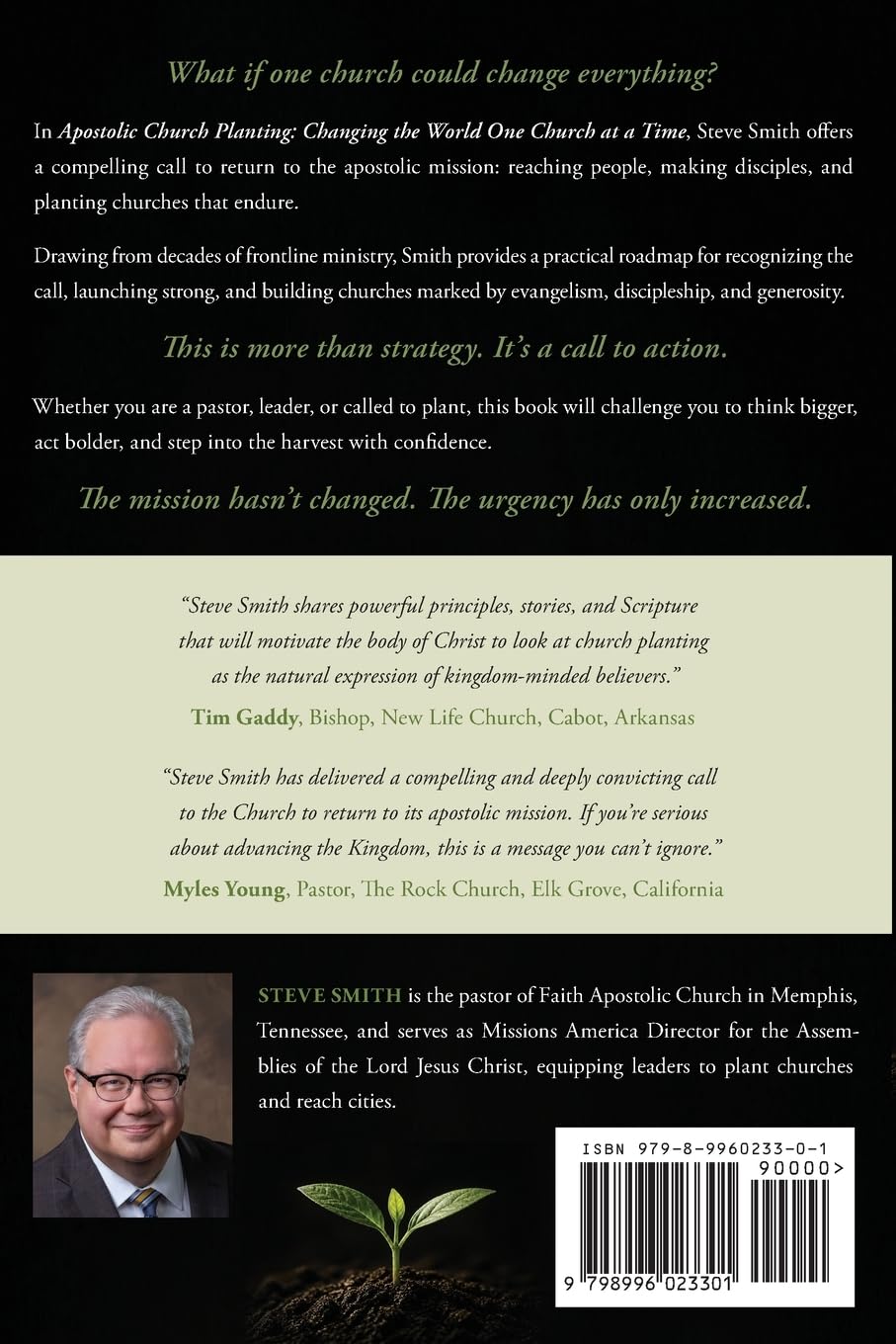 Apostolic Church Planting: Changing the World One Church at a Time