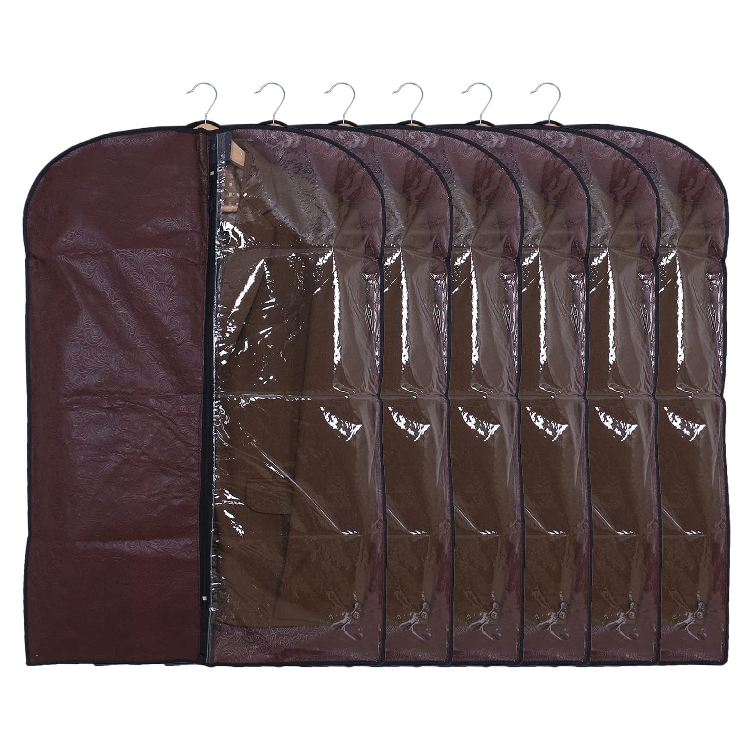 See full amazon price history chart for Kuber Industries Embossed Coat Cover|Non Woven Foldable Hanging Blazer Cover|Half Transparent Wardrobe Organizer, Pack 6 (Brown) Kuber Industries Embossed Coat Cover|Non Woven Foldable Hanging Blazer Cover|Half Transparent Wardrobe Organizer, Pack 6 (Brown) (B0BF5SQ14Y) Amazon Price History, Amazon Price Tracker