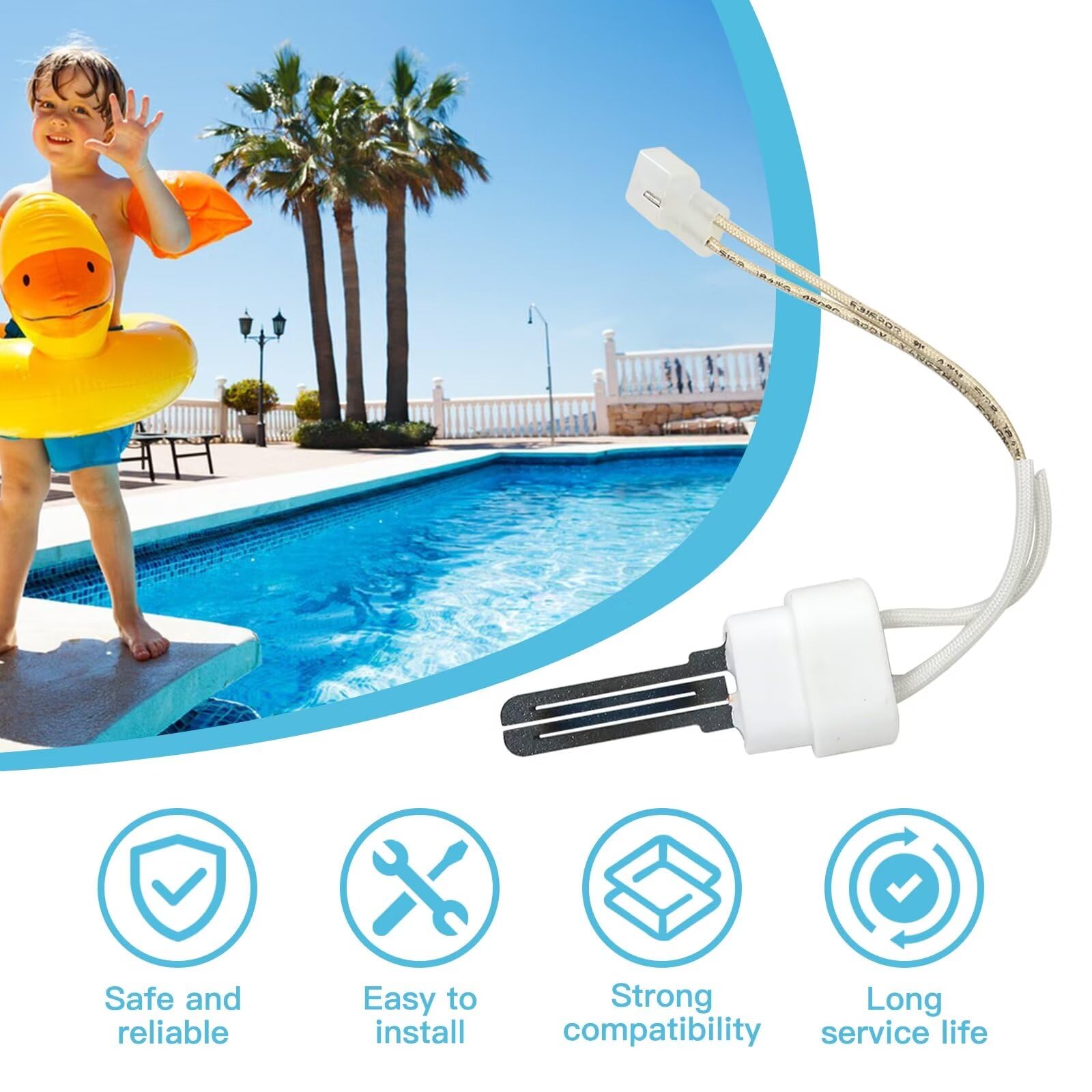 Pentair Sta Rite Igniter Gasket 77707-0054 Pool Heater Igniter