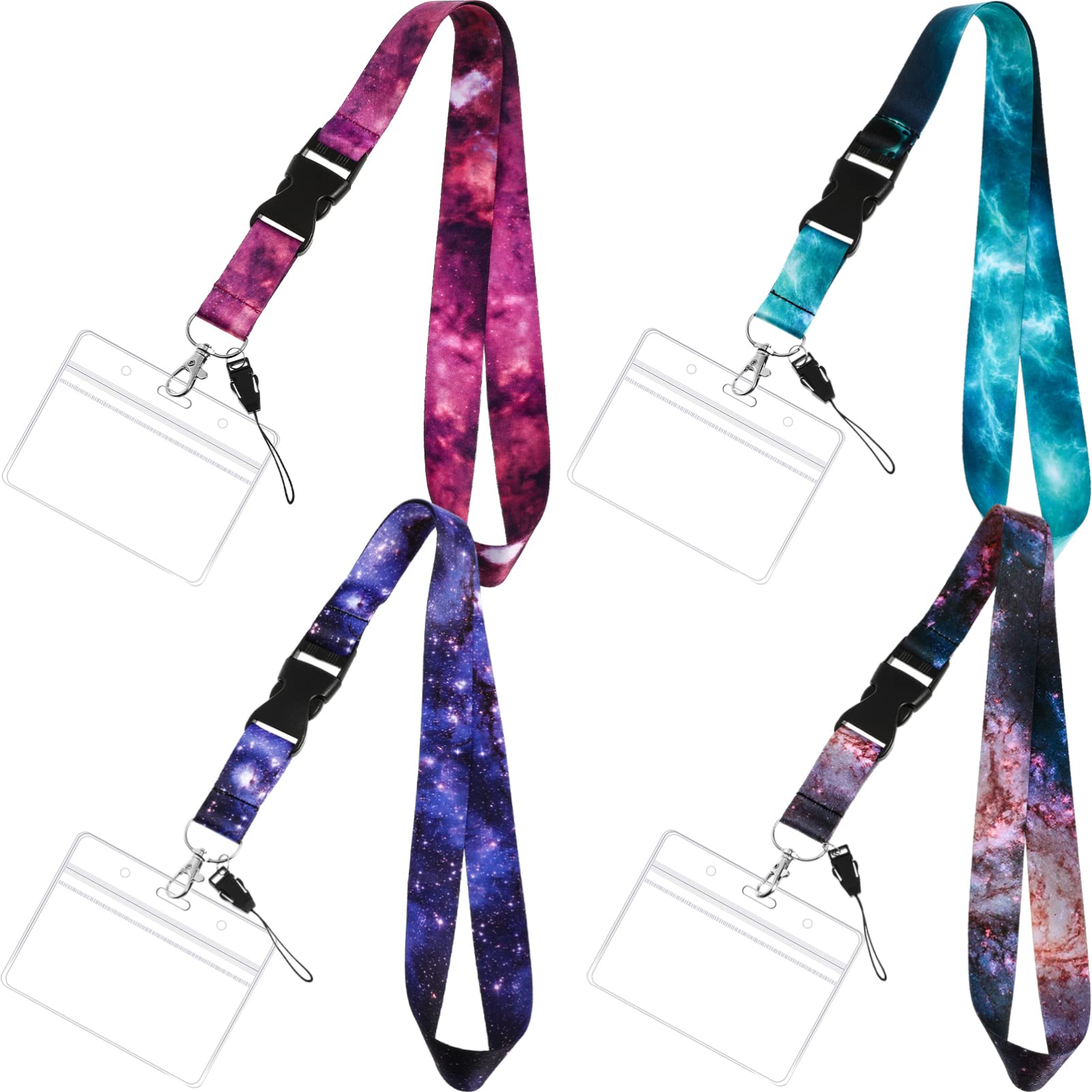 Operitacx 8 Sätze Telefon Lanyard Mit Ausweishalter Langes Telefonseil Telefon-umhängeband Kamera-lanyard Schlüsselband Abnehmbares Telefon-lanyard Tragbares Telefonband Telefonzubehör