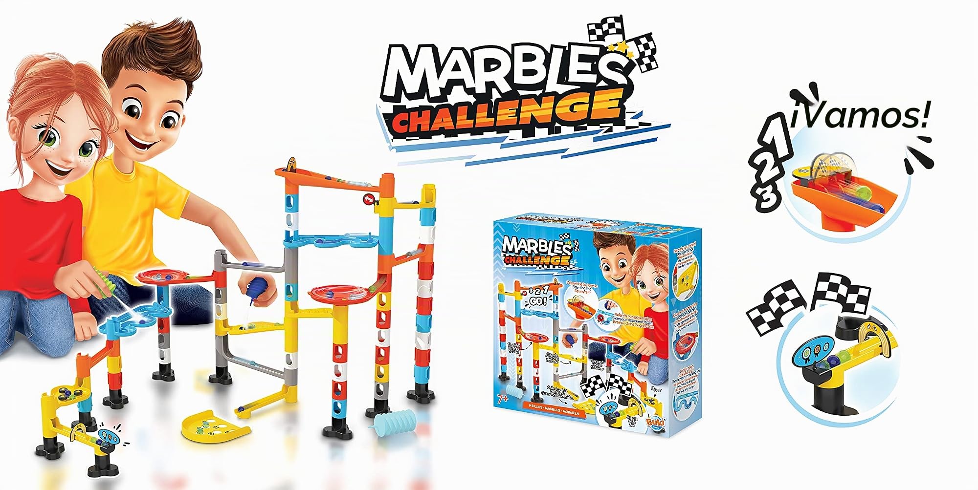 Buki France PM858 - Marble Challenge - Laberinto de canicas