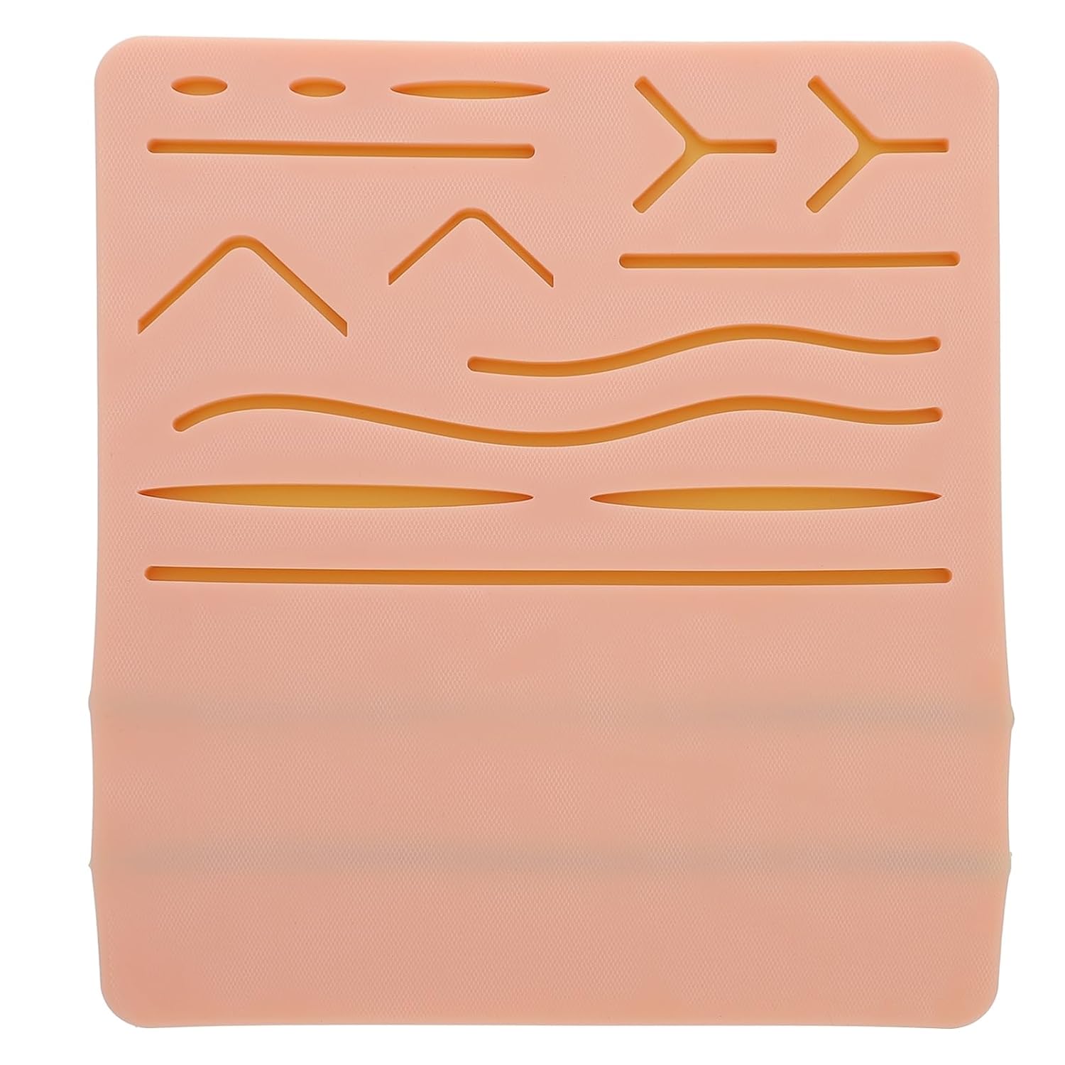 Veemoon Nurse Practice Pad Injection Training Module Safe Silicone Material for Injection and Infusion Practice for Medical Students and Nursing Courses