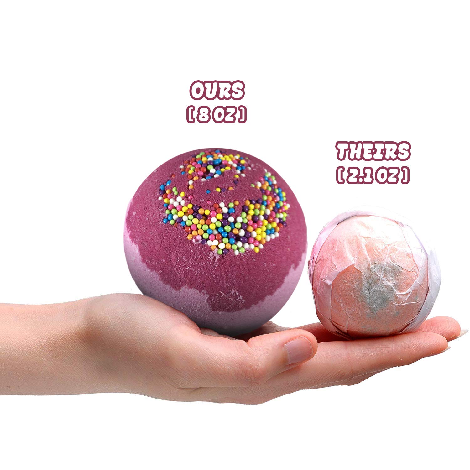 Bath Bomb with Surprise Bear Necklace Inside - Skin Moisturizing Natural Ingredients Safe for Kids - Bath Bomb with Bear Jewelry Inside for Women: Flamingo Beach