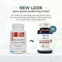 Vista 2 de Wellness Extract Eannatto Tocotrienoles Suplementos de vitamina E sin tocoferol, apoya la salud inmunológica, sin OMG, sin gluten y antioxidante