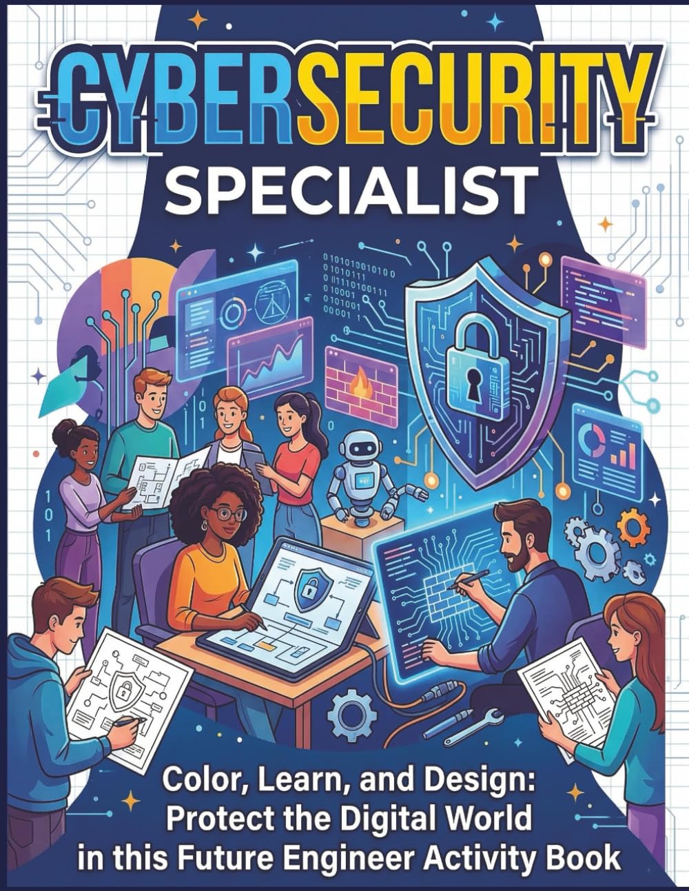 Cybersecurity Specialist: Protect the Digital World in this Future Engineer Activity Book