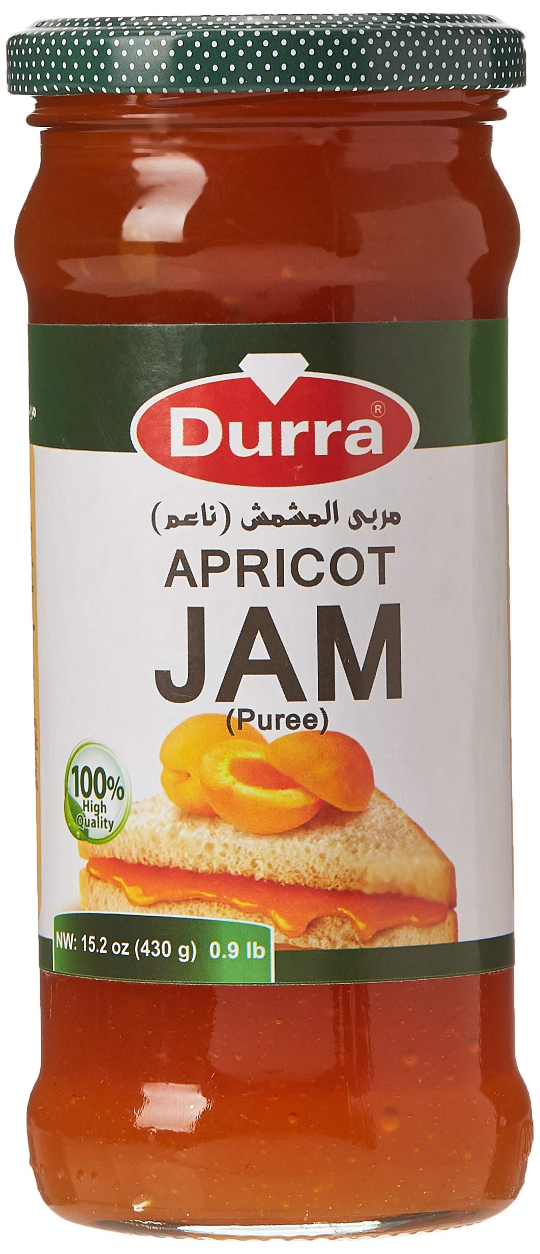 DURRA Apricot Jam puree 430 gm