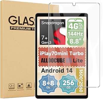 【ガラスフィルム+ケース付】ALLDOCUBE iPlay70miniUltra Amazon.co.jp: For Alldocube iPlay70 Mini Pro ケース フィルム