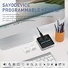 Mini teclado programable de 2 teclas con interruptores mecánicos intercambiables en caliente | Para juegos de ritmo, teclado RGB para macros personalizadas, trabajo de oficina, copiar y pegar, teclas de acceso rápido 5