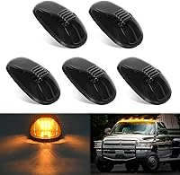 Vista 15 de Nilight Luz de Marcador Lateral Ovalada de 2.5 Pulgadas 10PCS Ámbar 2 Diodos LED Luces de Guardabarros y Separación de Remolque Impermeables