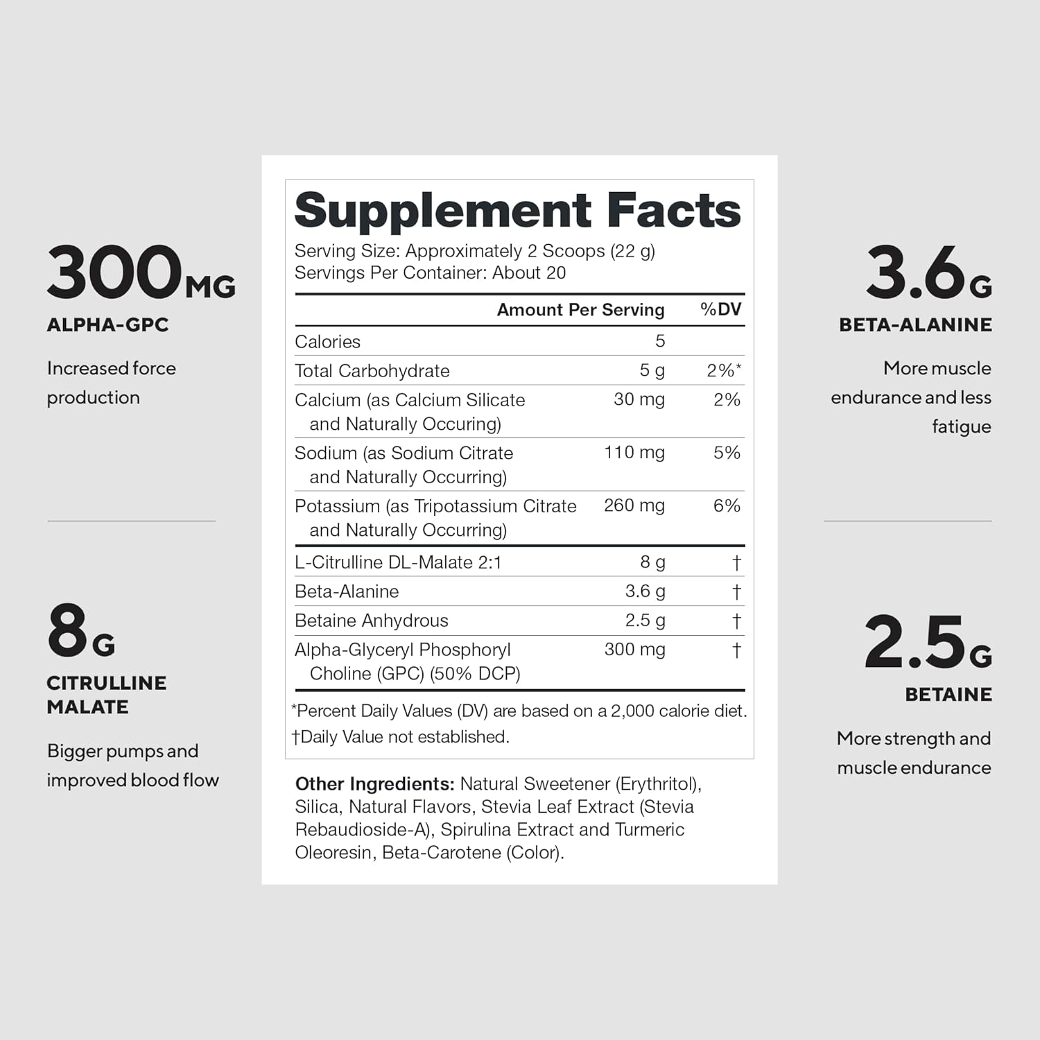 LEGION Pulse Pre Workout Supplement - All Natural Nitric Oxide Preworkout Drink to Boost Energy, Creatine Free, Naturally Sweetened, Beta Alanine, Citrulline, Alpha GPC (Caffeine Free Green Apple)