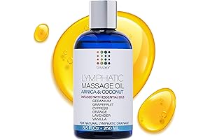 Lymphatic Drainage Massage Oil with Wood Therapy