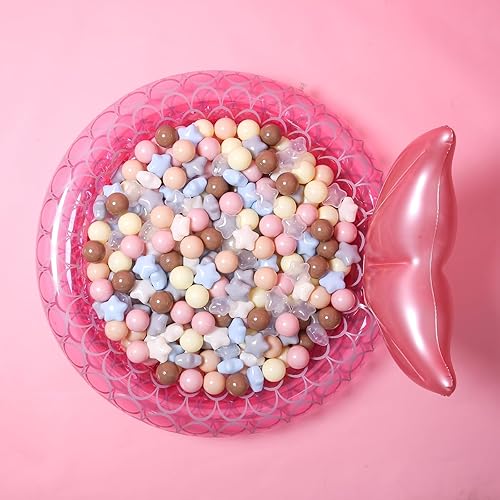 Miniatura 17 de GOGOSO Pelotas para niños pequeños, paquete de 50, 100, 200 bolas de plástico, sin ftalatos, sin BPA, no tóxicas, de 2.2 pulgadas, a prueba