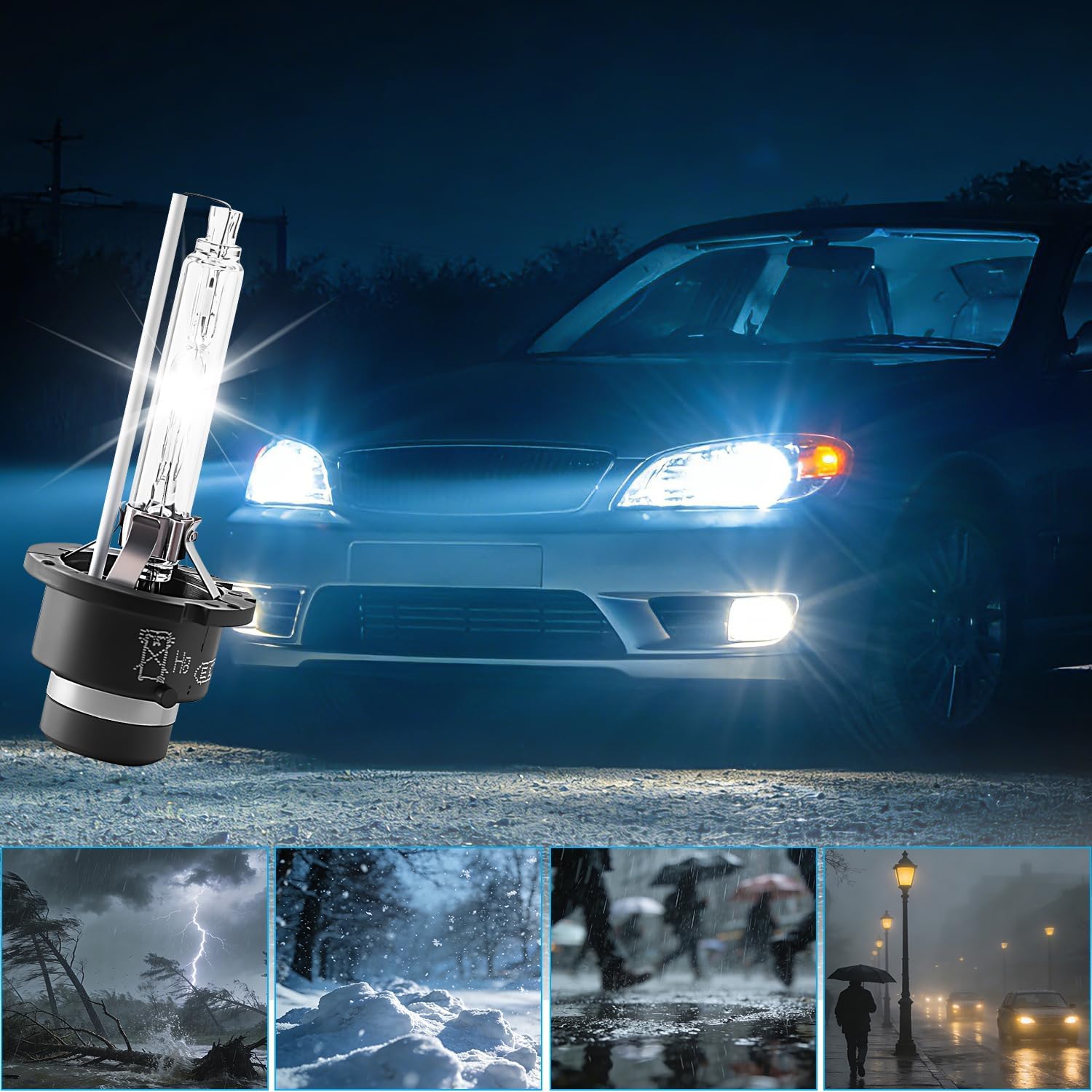 W003T21971 Xenon Ballast HID D3S Bulb Lamp Control Unit Computer Compatible for Chrysler 300 2011-2021 3.6L 5.7L 6.4L
