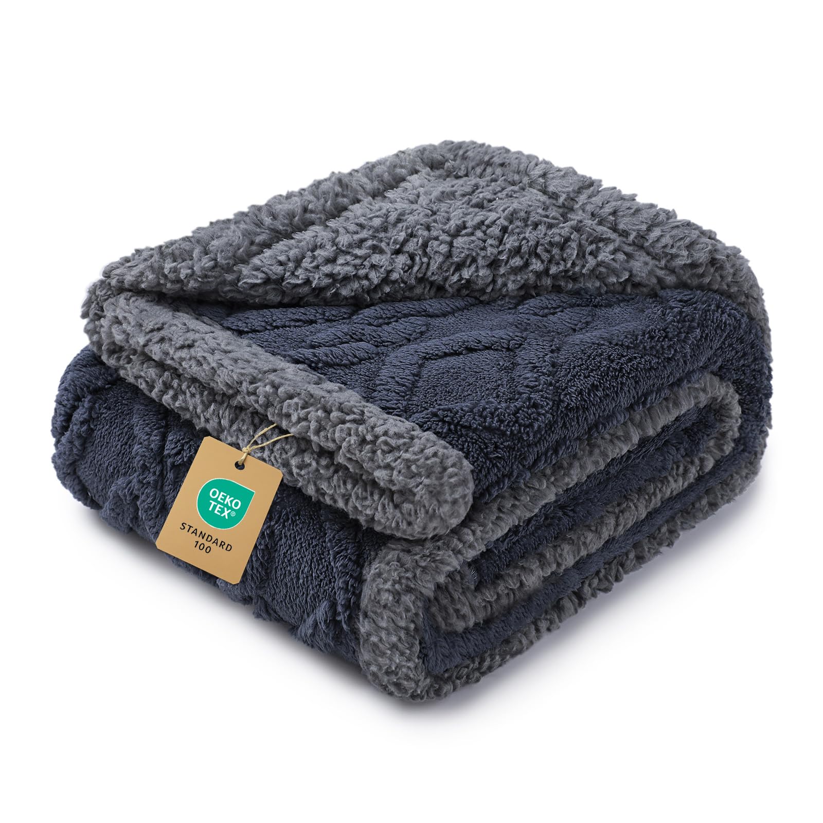 Luciphia Waterproof Blanket for King Bed Reversible Fleece Couch Cover โ image 1