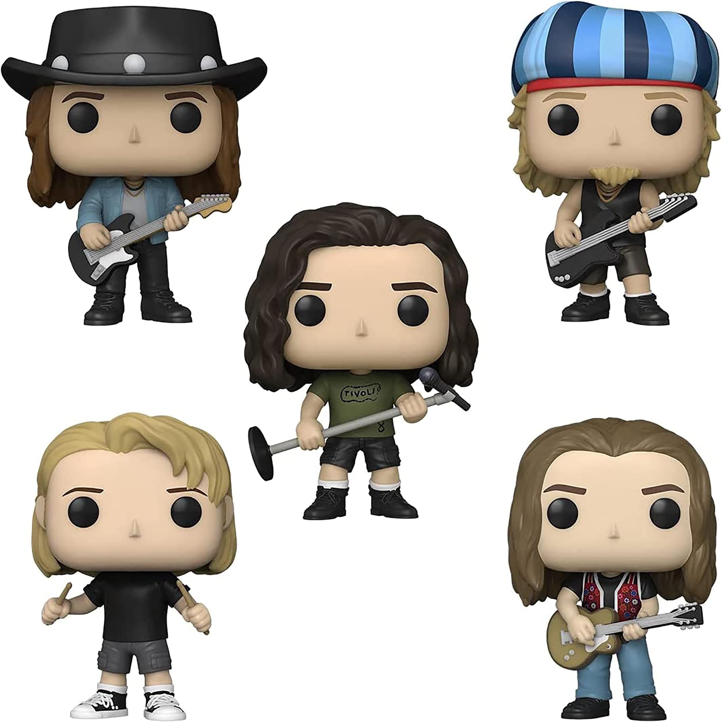 Funko POP Rocks: Pearl Jam - 5PK,Multicolor